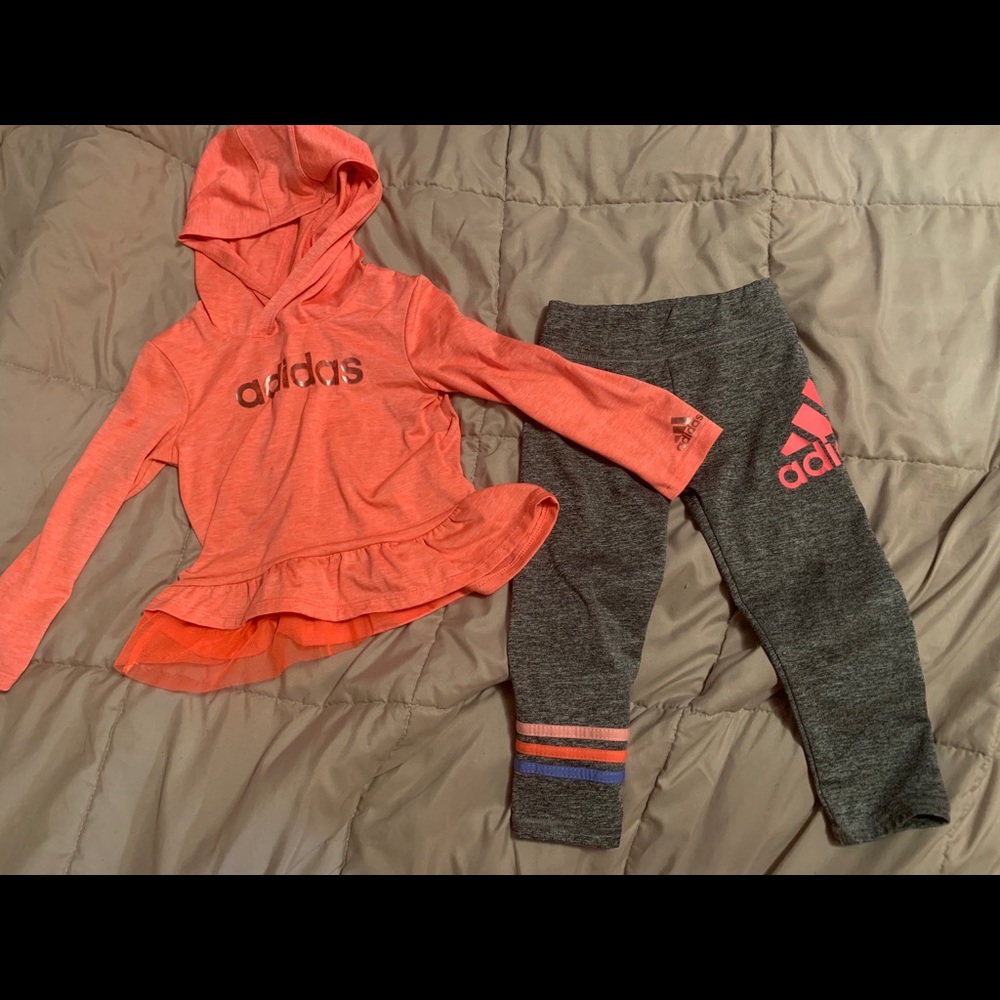 Girls 24 month adidas outfit